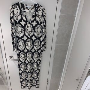 Dvf long dress